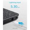 Anker PowerCore+ Metro 10000 Integrated Lightning Cable 10000mAh with Lightning Input Power Bank A1222H11 -859-01