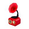 Mini Portable Wireless Audio Wood Speaker Retro Large Volume Gramophone -1516-01