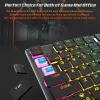 Meetion MT-MK80 chocolate keycap Ultra-thin Mechanical Keyboard-2736-01