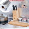 5 M Self Adhesive Kitchen Use Waterproof And Oil Proof Aluminium Foil Wrapping Paper Silver-3993-01