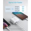 Anker PowerPort III Duo 2C White A2628K21-881-01