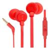 JBL Tune 110 in Ear Headphones with Mic Red-3473-01