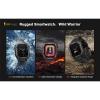 Super Tough Military  Go Smart  Ruf and Tuf Smartwatch,Charcoal Black-701-01
