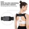 GO FIT 2021 Hot Selling Adjustable Back Posture Corrector Black Color-4338-01