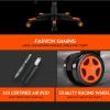 Meetion MT-CHR15 Gaming Chair Black+Orange-3138-01