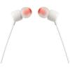 JBL Tune 110 in Ear Headphones with Mic White-3541-01