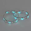 Signature Collections Glow In Dark Luminous adjustable Rings 2Pcs-311-01