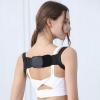 GO FIT 2021 Hot Selling Adjustable Back Posture Corrector Black Color-262-01