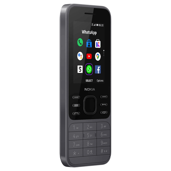 Nokia 6300 4G Ta-1287 Dual Sim Gcc Charcoal-4655