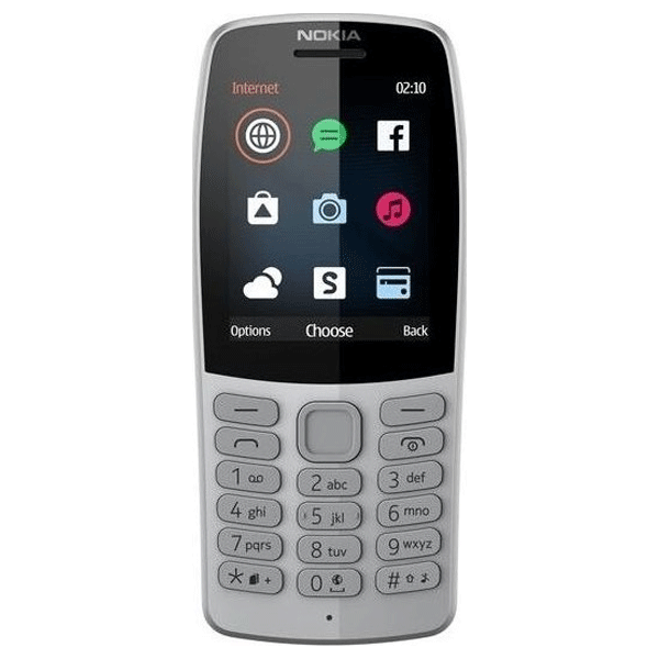 Nokia 210 Ta-1139 Dual Sim Gcc Grey-4564