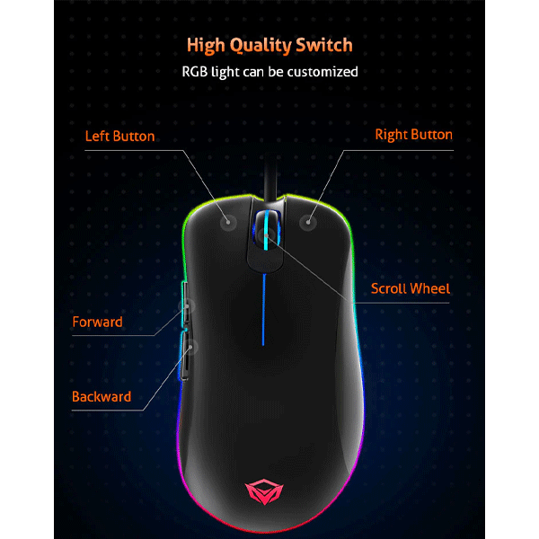 Meetion MT-GM19 Gaming Mouse-2593