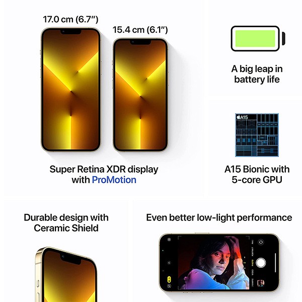Apple iPhone 13 Pro Max 512GB Gold 5G LTE-1802