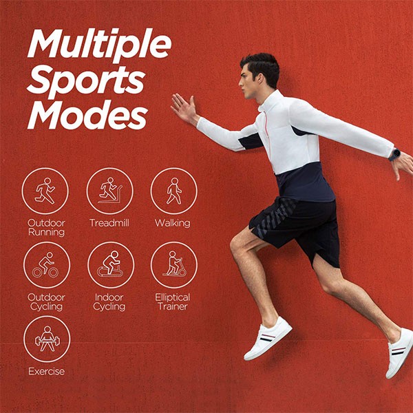 Amazfit Verge Lite Smartwatch Snowcap White-3587