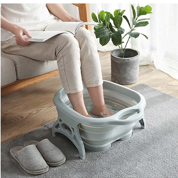 Collapsible And Foldable Foot Spa Massage Tub-4143