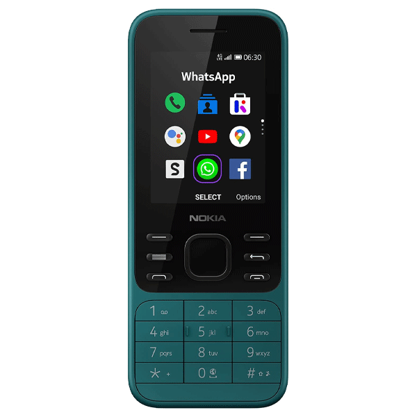 Nokia 6300 4G Ta-1287 Dual Sim Gcc Cyan Green-4670