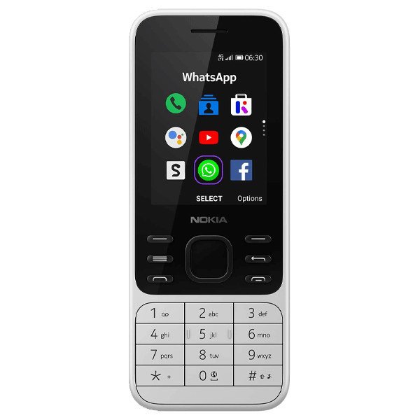 Nokia 6300 4G Ta-1287 Dual Sim Gcc White-4661