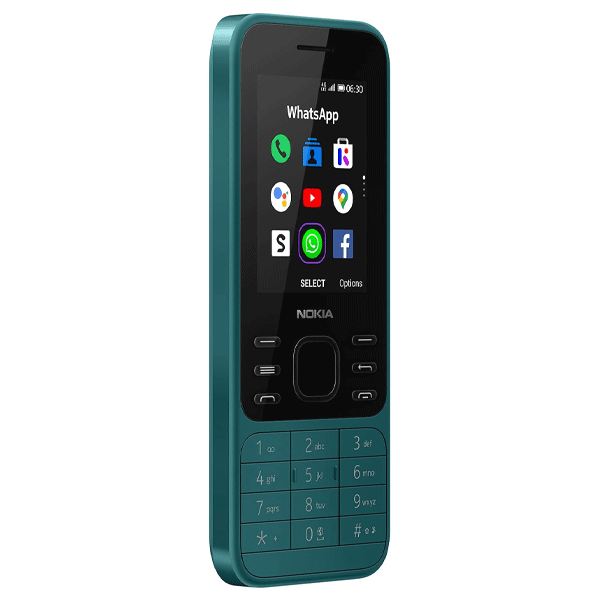 Nokia 6300 4G Ta-1287 Dual Sim Gcc Cyan Green-4672