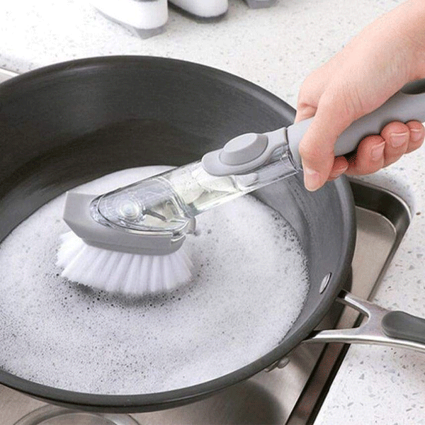 Automatically Add Cleaner Decontamination Kitchen Cleaning Brush 2pcs-2837