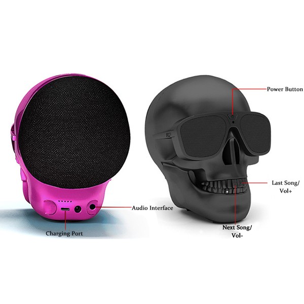 New Creative Wireless Skeleton Portable Speaker-1524