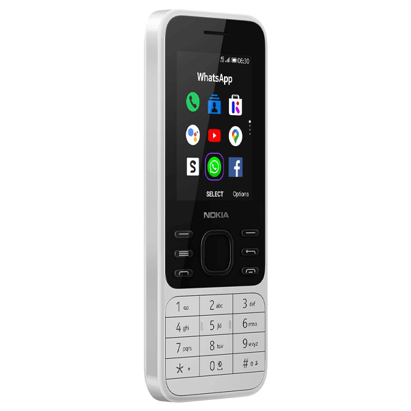 Nokia 6300 4G Ta-1287 Dual Sim Gcc White-4662