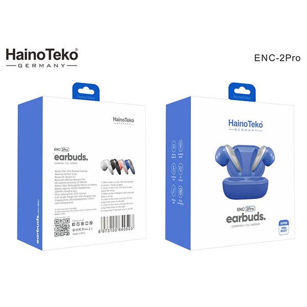 Haino Teko Epic 2 Pro Earbuds Black-2226