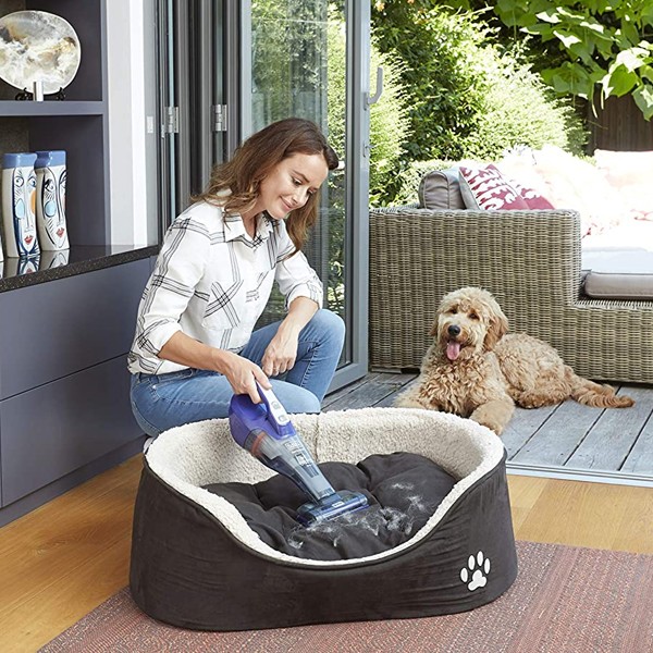 Black & Decker DVB315JP-GB 12V 1.5Ah Li-Ion Cordless Dustbuster Handheld Pet Care Vacuum, 400ml-208