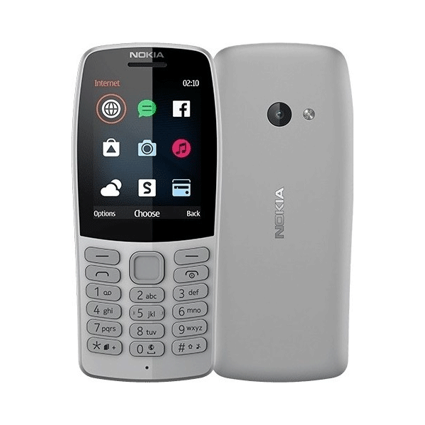 Nokia 210 Ta-1139 Dual Sim Gcc Grey-4563