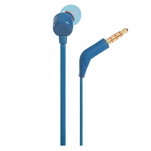JBL Tune 110 in Ear Headphones with Mic Blue-3601