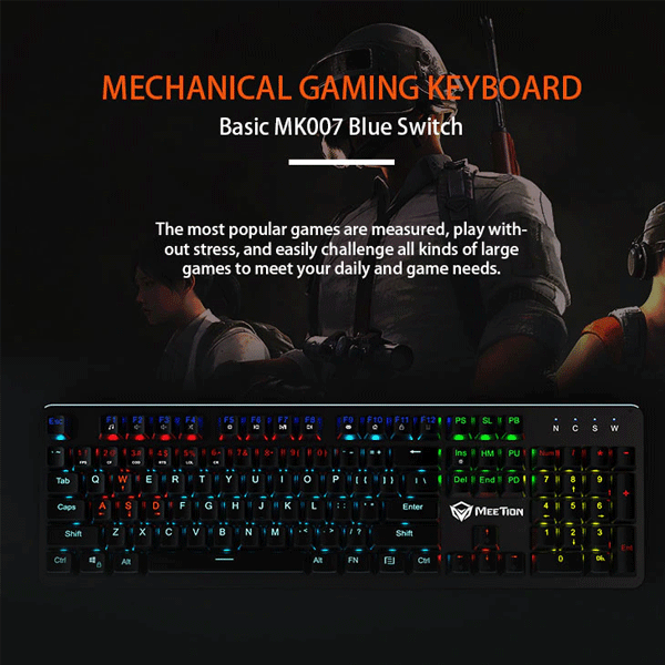 Meetion MT-MK007 Mechanical Keyboard-2721