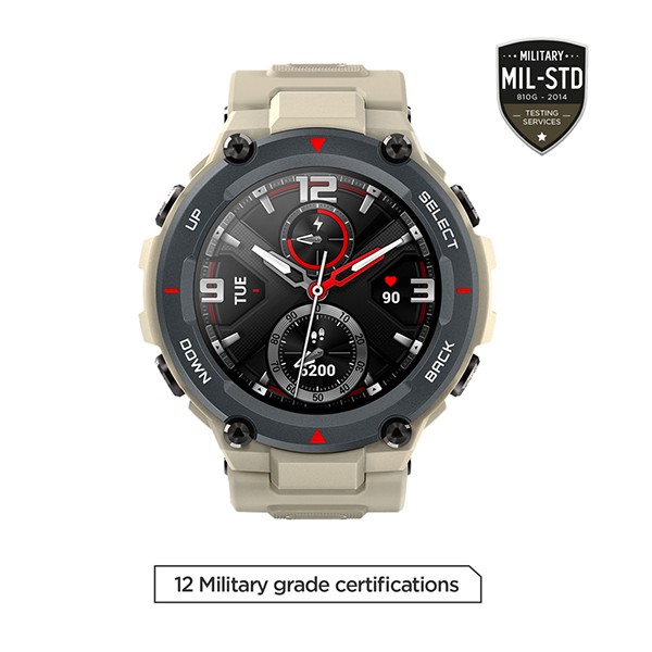 Amazfit T Rex Smart Watch, Khaki-3925