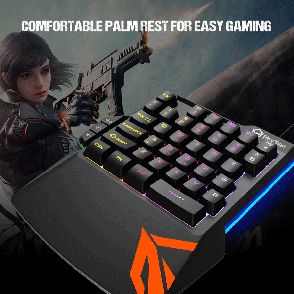 Meetion MT-KB015 One-hand Gaming Keyboard-2704