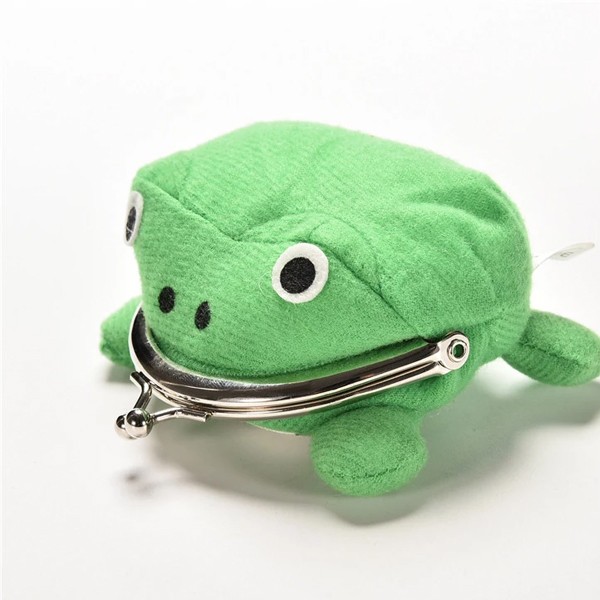 Aunavey Cosplay Anime Frog Coin Purse Cute Pouch Wallet Small Money Bag  Plush Toy for Funny - Walmart.com