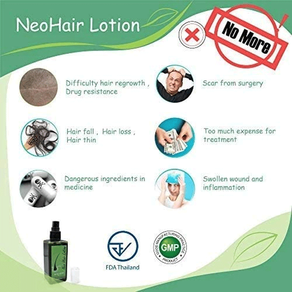 Neo Hair Lotion with Derma Roller-4308