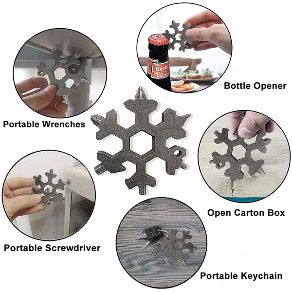 18 in 1 Snowflake Multi Tool-3974