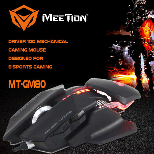 Meetion MT-GM80 Gaming Mouse-2934