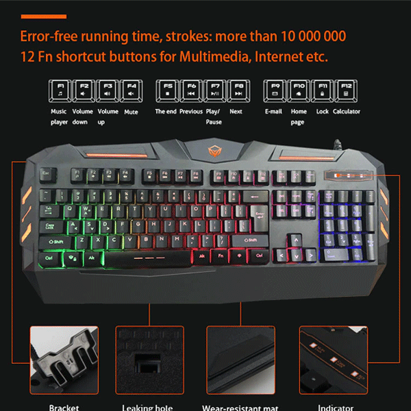 Meetion MT-C500 4 IN 1 PC Gaming Combo-2772