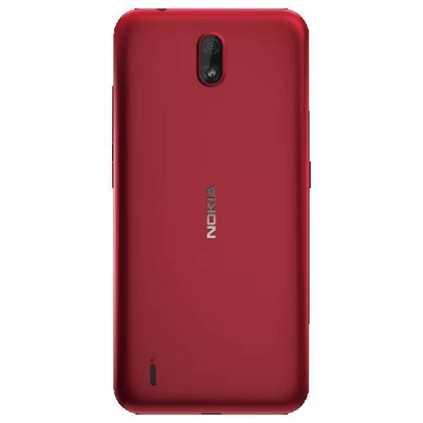 Nokia C1 TA-1165 Dual Sim 1GB & 16GB Storage Gcc, Red-4780
