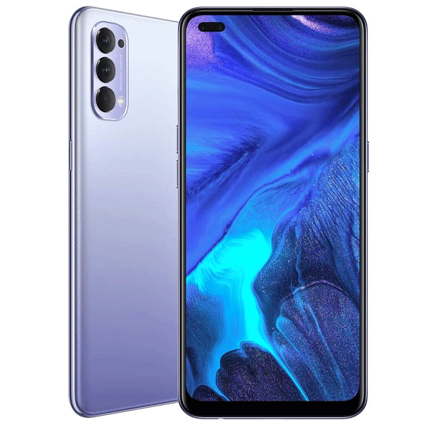 Shop OPPO Reno 4 8GB & 128GB Storage Nebula Purple 128GB at best