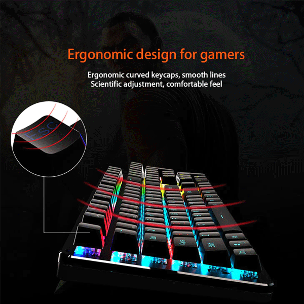 Meetion MT-MK007 Mechanical Keyboard-2725