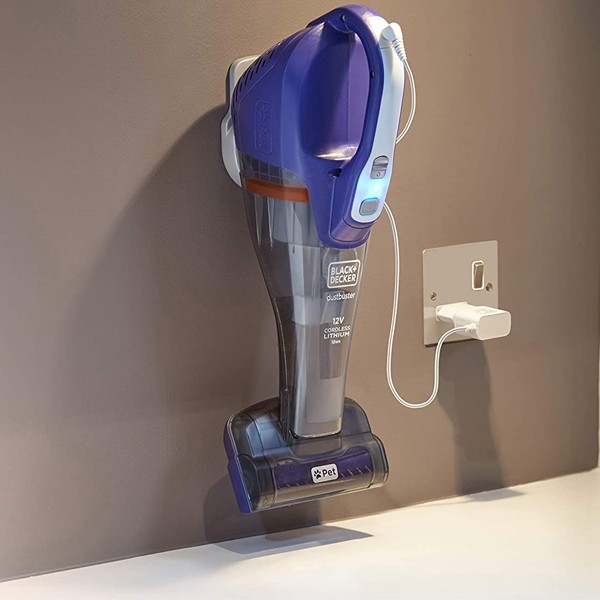 Black & Decker DVB315JP-GB 12V 1.5Ah Li-Ion Cordless Dustbuster Handheld Pet Care Vacuum, 400ml-205