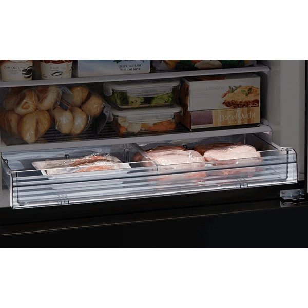 Sharp 2-Door Refrigerator 600L NET SJ-SMF750-BK3-4479