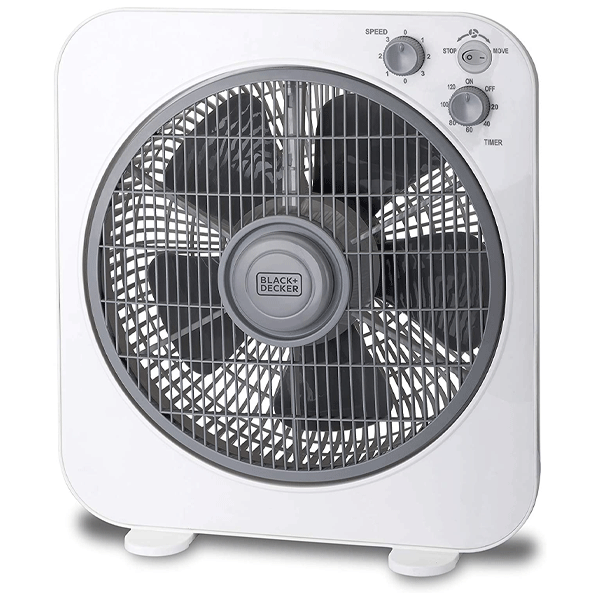 Black & Decker FB1220-B5 Box Fan, 12-Inch-3364