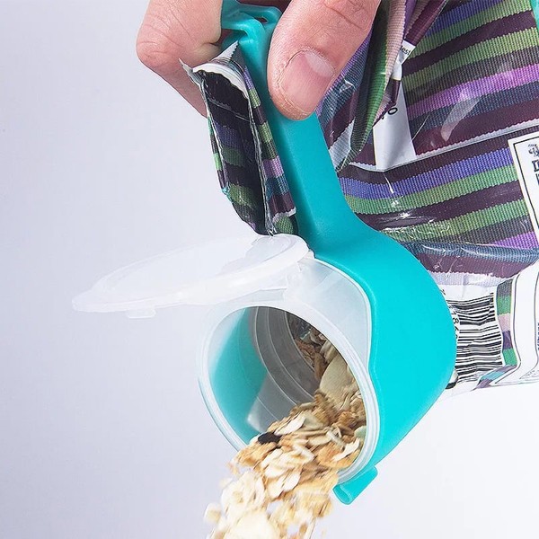 Innovative Multifunctional Magic Lid Clips For Plastic Bags 2Pcs-360