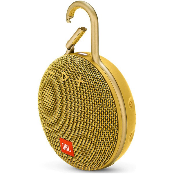 JBL CLIP 3 Portable Bluetooth Speaker, Gold-3555