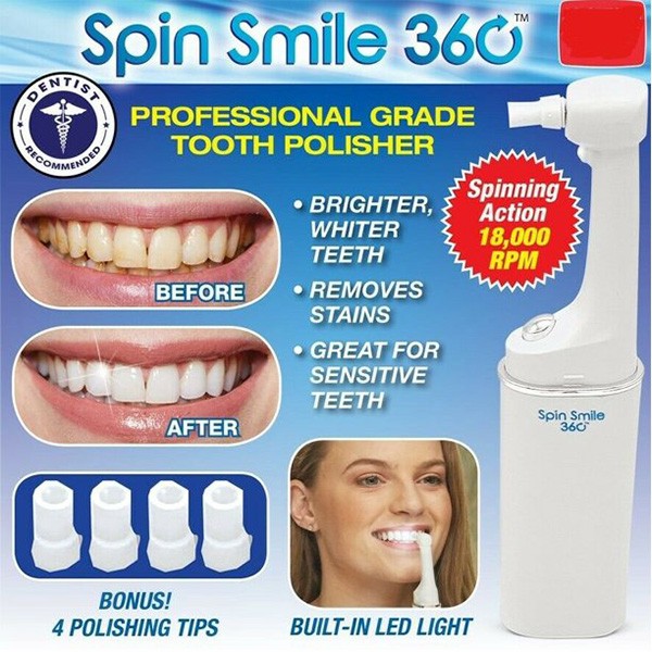 Spin Smile 360 Professional Grade Tooth Polisher-2250