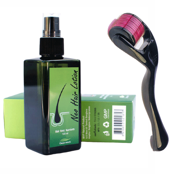Neo Hair Lotion with Derma Roller-4309