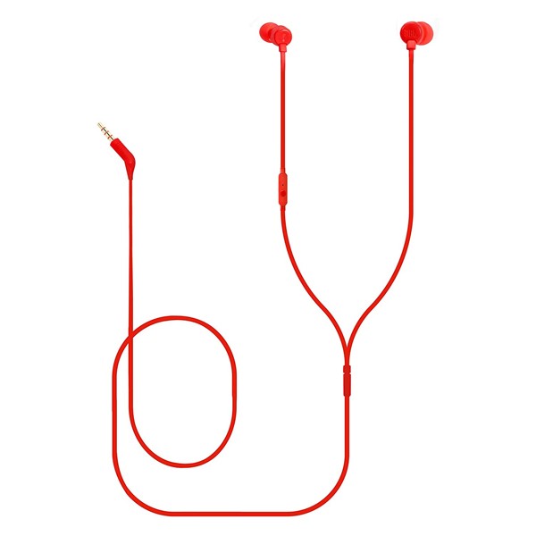 JBL TUNE 110 In Ear Headphones Red-173