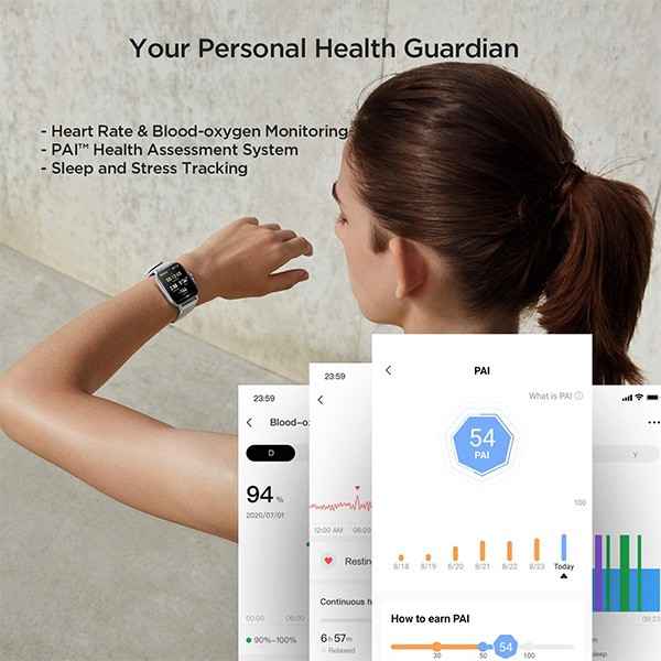 Amazfit GTS 2 Smart Watch Urban Grey-3531