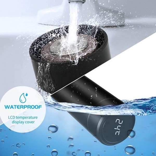 Stainless Steel Smart Flask With Temperature Display-617