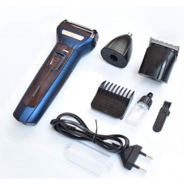 3 in 1 Geemy Rechargeable Shaver And Trimmer Set GM-566-831